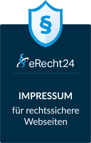 eRecht24 Siegel Impressum