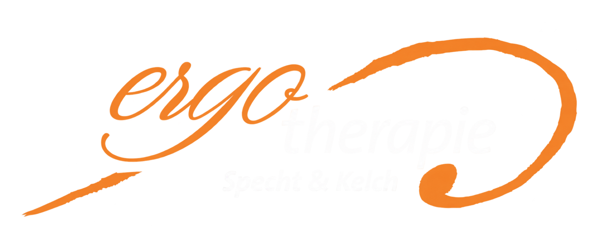Logo Ergotherapie Specht & Kelch (weiß)